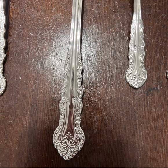 Reed & Barton Stainless steel Serving Utensils Set for 6 people, 27 pieces - Picture 3 of 6